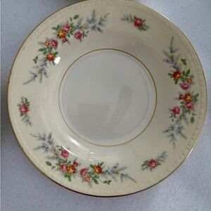 VTG Salad Bowls Homer Laughlin Eggshell Georgian Cashmere Set:5 Read Shabby Chic